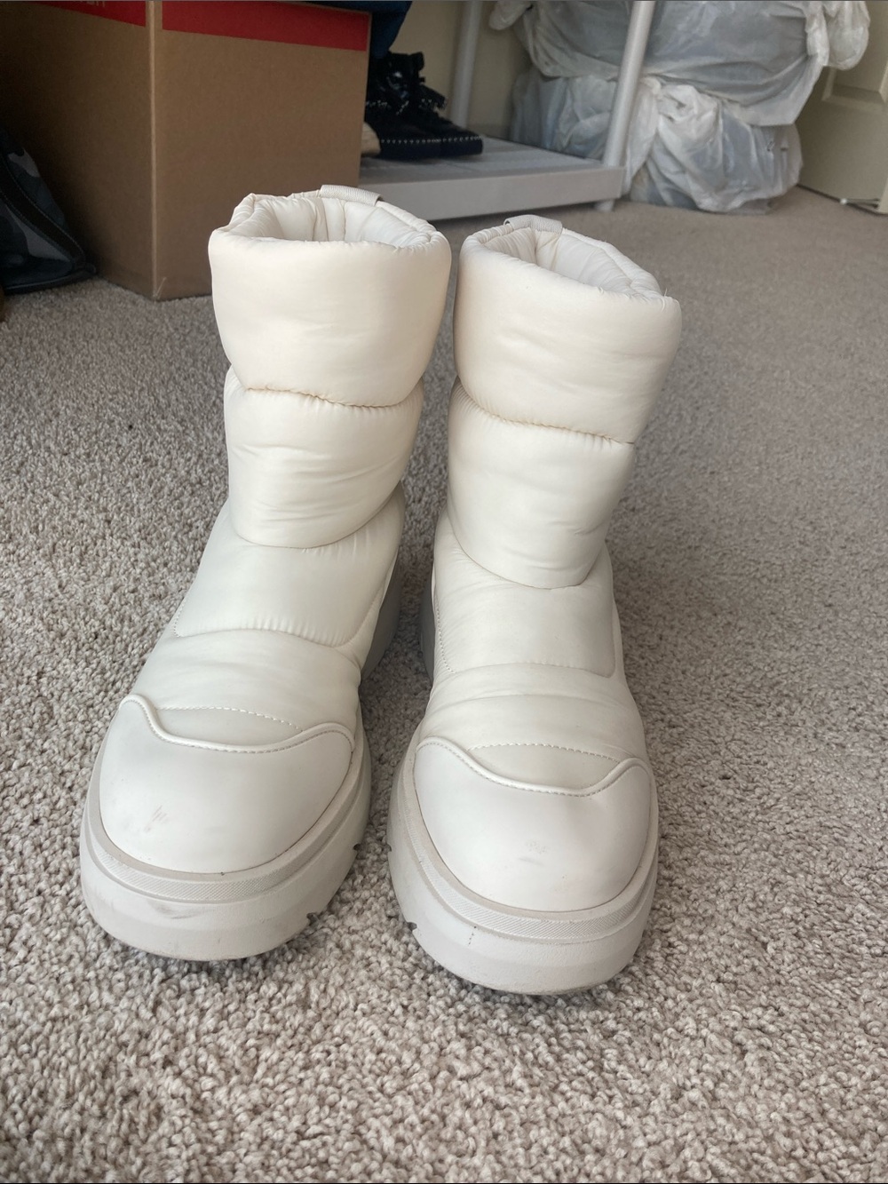 Zara moon boots